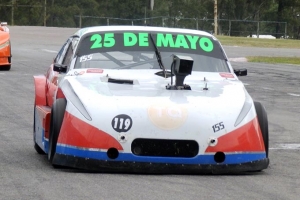 Juan José Eguia (h) terminó 5º en su debut en la Clase B con el Chevrolet Nº 155 del equipo de Marcelo Rodriguez.