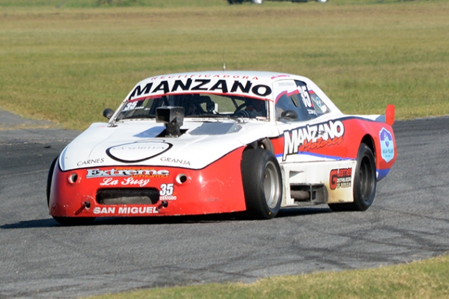 La Dodge de Manzano que manejó Nahuel Fucci y que llevó al 4° puesto en la primera final del año de la Clase B del Procar4000.
