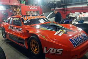 La Chevy de Matías Adrover lista para debitar en la Clase B del Procar4000 el fin de semana en el Autódromo de La Plata.