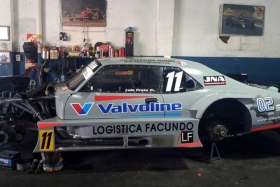 La Chevy de Luis Prato casi lista para la primera fecha del año del Procar4000.