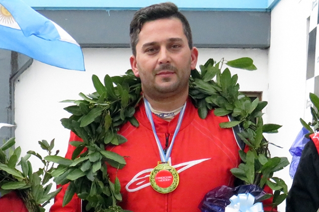 Diego Chao ganador de la carrera de los titulares de la Clase A del Procar4000 el pasado 25 de Junio en el Gálvez.