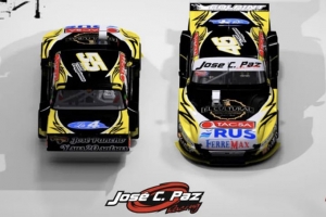 Los Ford versión 2022 del José C. Paz Racing con los que competirán en la Clase A y Clase B.