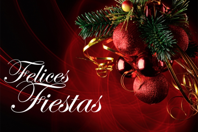 FELICES FIESTAS