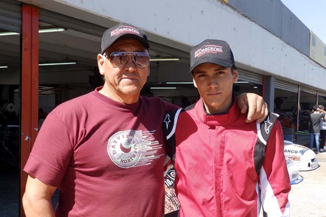 Norberto Reymundo (izquierda) debutará en la Clase B este fin de semana en la 4º fecha del Procar4000 en el Circuito 8 del Gálvez.