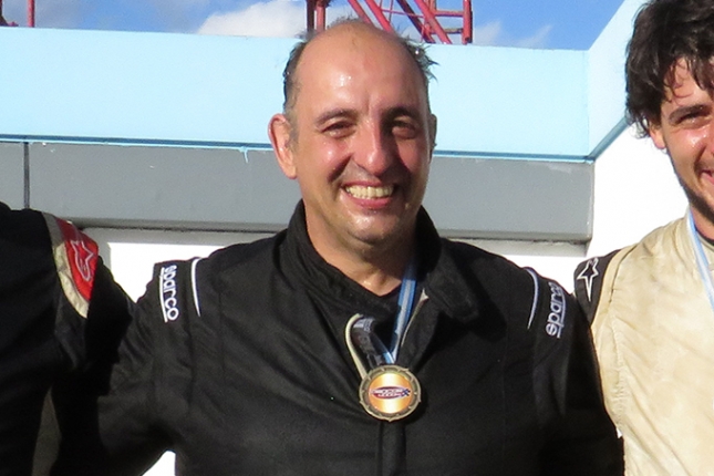 Mauricio Giovanetti ganador de la 11° fecha de la Clase A en el Circuito 15 del Gálvez.