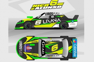 El diseño del  auto con el que Nico Alonso  correrá en 2022 en el Procar2000.