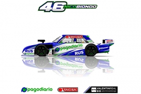 El diseño del Ford Falcon con el que Nico Biondo hará su debut en la Clase B del Procar4000 en 2020.