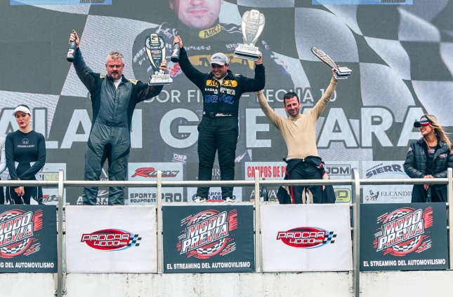 GUEVARA LOGRO EL TRIUNFO EN EL GP VALENCIA PARTS PARA LA CLASE MAYOR.